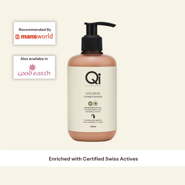 Nourish Hair Growth Conditioner infused with Bhringraj, Amla & Swiss Botanical Actives